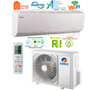Кондиционер Gree GWH09QCXB-K6DNC2F PRO c Wi-Fi